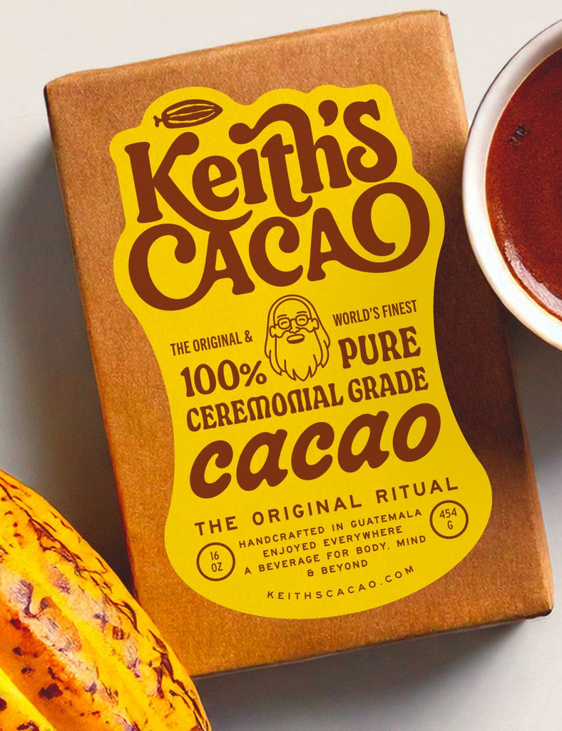 100% Pure Ceremonial Grade Keith’s Cacao