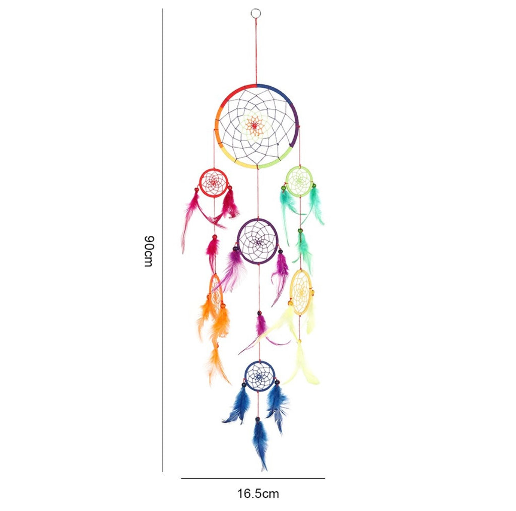 90CM RAINBOW DREAMCATCHER