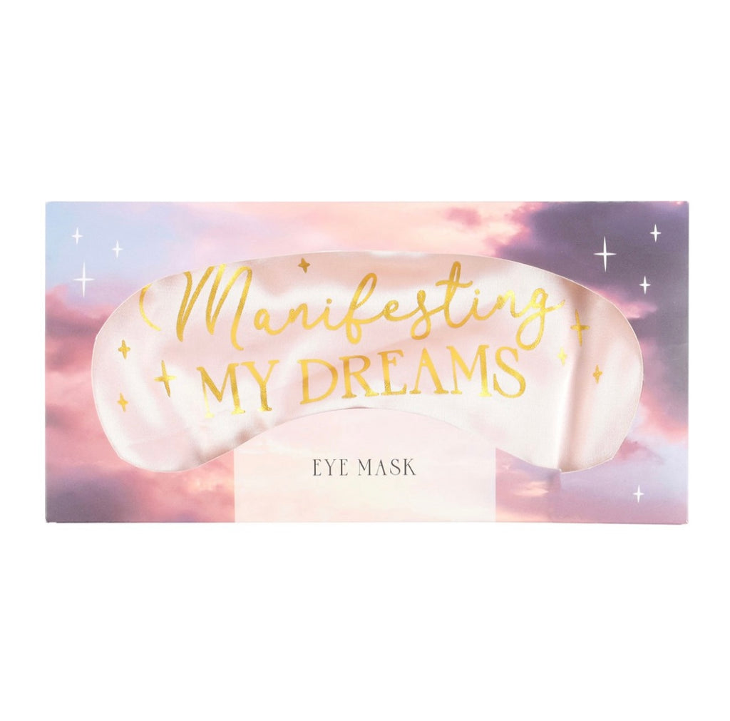 MANIFESTING MY DREAMS SATIN SLEEP MASK