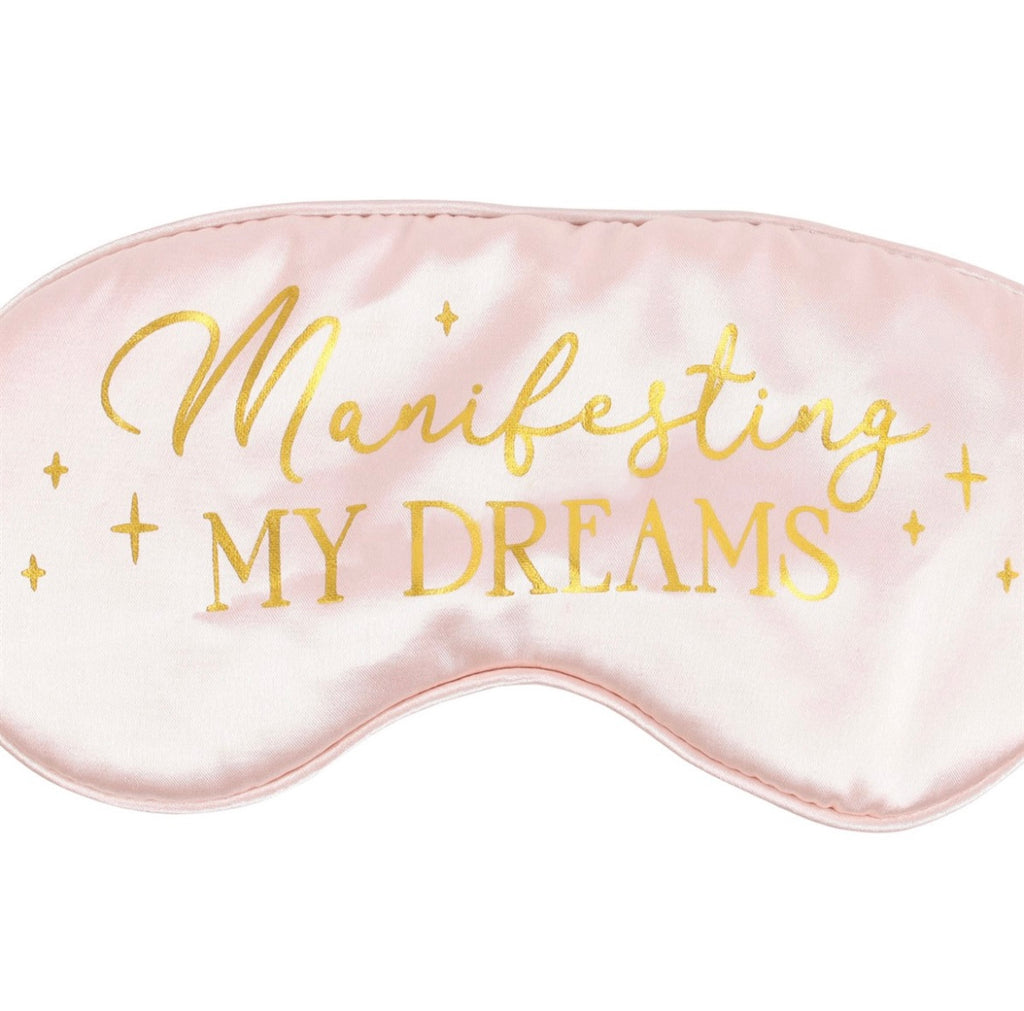 MANIFESTING MY DREAMS SATIN SLEEP MASK
