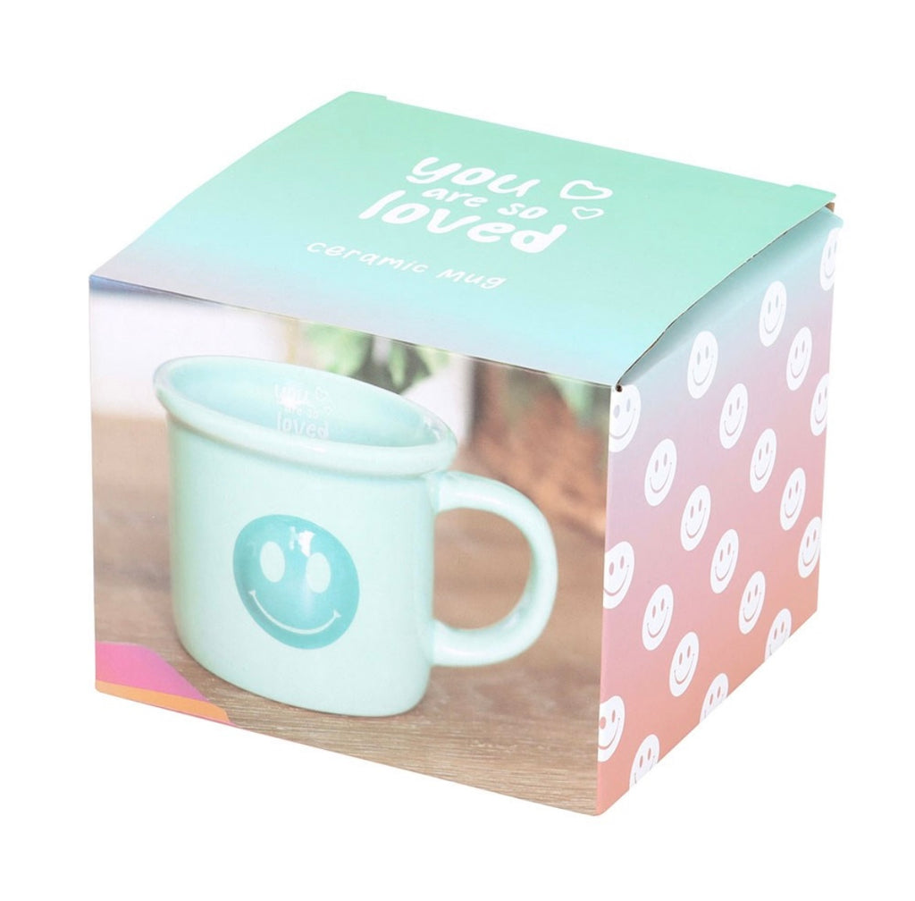 YOU ARE SO LOVED HAPPY FACE MUG