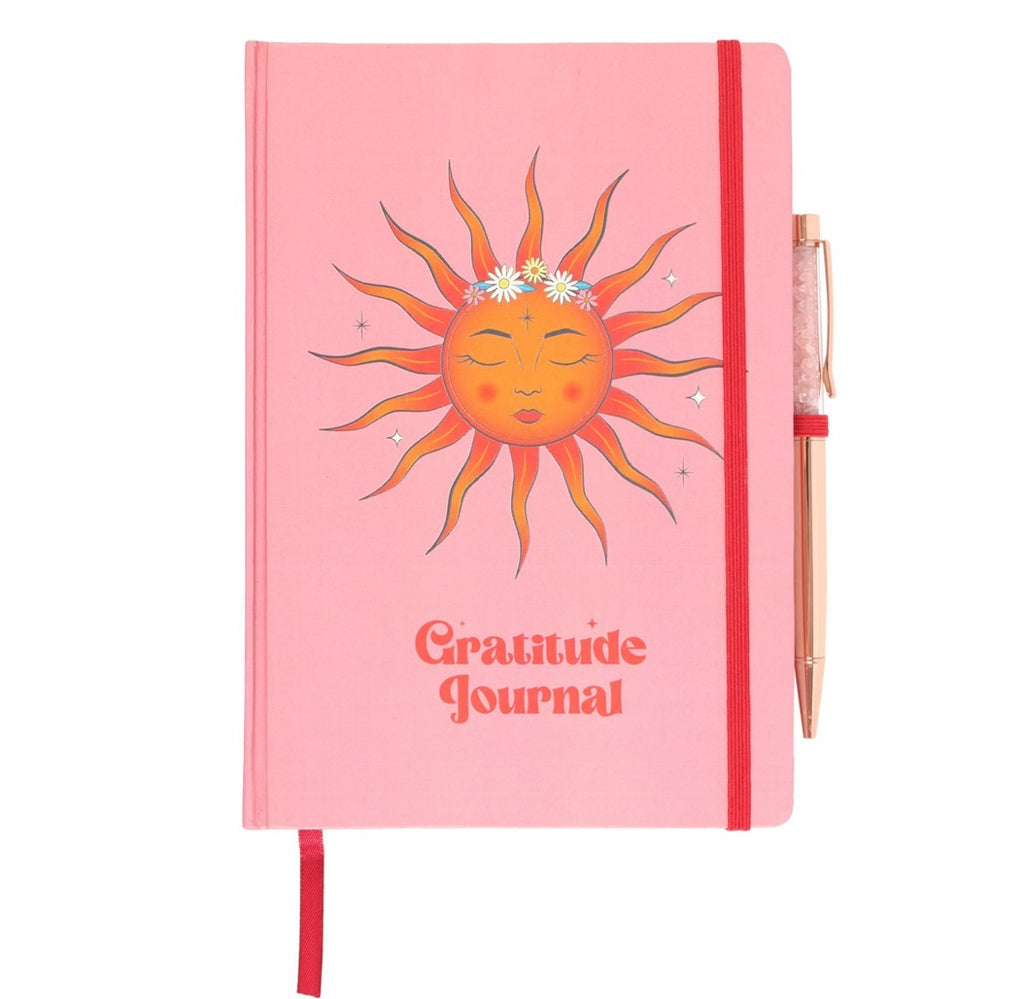 Gratitude Journal & Rose Quartz Pen